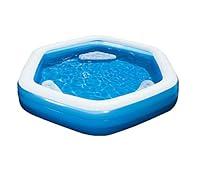 Algopix Similar Product 5 - H2O GO Bestway Hexagon Family Pool
