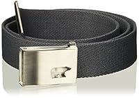 Algopix Similar Product 8 - Jack Nicklaus Mens Web Belt Asphalt