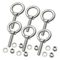 Algopix Similar Product 5 - Floyutin Stainless M10 Eyebolt