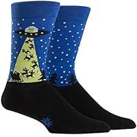 Algopix Similar Product 14 - Sock It to Me, Men's Crew: Krampus