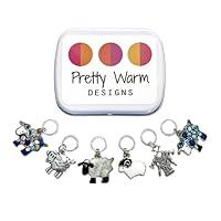 Algopix Similar Product 8 - Sheep Stitch Markers for Knitting with