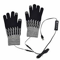 Algopix Similar Product 10 - Men  Women Heated Warm Gloves USB