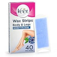 Algopix Similar Product 19 - Veet Body And Legs Cold Wax Strips For