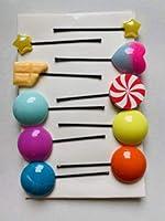 Algopix Similar Product 16 - Vanellope Hair Pins  Vanellope Hair