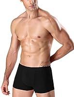 Algopix Similar Product 15 - HOEREV Mens Bamboo Fiber Briefs