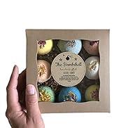 Algopix Similar Product 2 - Bath Bomb Gift Box assortment of 9