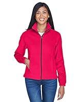Algopix Similar Product 20 - Ultraclub 8481 UC Ladies FullZip Fleec