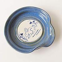 Algopix Similar Product 1 - Spoon Holder Blue Bunny Design Spoon
