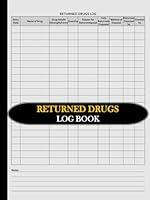 Algopix Similar Product 9 - Returned Drugs Log Book Medication