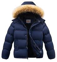 Algopix Similar Product 2 - WULFUL Boys Winter Coats Waterproof