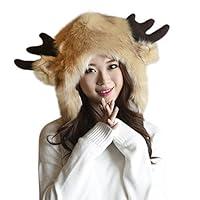 Algopix Similar Product 9 - Fluffy Faux Fur Earflap Hats Men Women