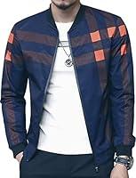 Algopix Similar Product 10 - LOGEEYAR Mens Bomber Jacket Casual