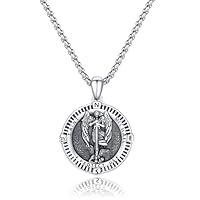 Algopix Similar Product 17 - MEDWISE St Michael Pendant for Men 925