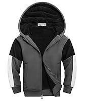 Algopix Similar Product 19 - SWISSWELL Boys Hoodie Sherpa Fleece