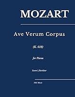 Algopix Similar Product 19 - Mozart Ave Verum Corpus K 618 as