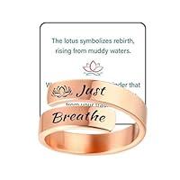 Algopix Similar Product 6 - Just Breathe Ring Just Breathe Rings