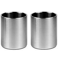 Algopix Similar Product 12 - Stainless Whiskey Old Fashioned Glass 