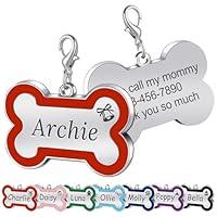 Algopix Similar Product 14 - scenicamp Personalized Dog Tag for