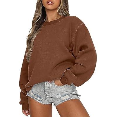 Womens Sweatshirts Hoodies Crewneck Oversized,cheap stuff under 1