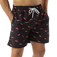Algopix Similar Product 17 - SILKWORLD Mens Swim Trunks Waterproof