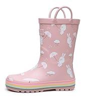 Algopix Similar Product 16 - RAINANGEL Toddler Rain Boots with