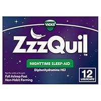 Algopix Similar Product 2 - ZzzQuil Nighttime Sleep Aid LiquiCaps