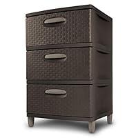 Algopix Similar Product 5 - Sterilite 01986P01 3 Weave Drawer Unit