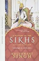 Algopix Similar Product 12 - A History of the Sikhs Volume 2