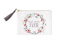 Algopix Similar Product 20 - Collins Best Mom Ever Flower Zippered