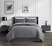 Algopix Similar Product 15 - Chic Home Chyle 3 Piece Quilt Set