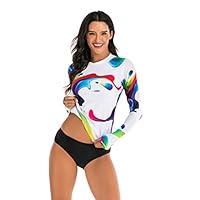 Algopix Similar Product 12 - Womens Raglan Long Sleeve Rash Guard