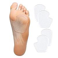 Algopix Similar Product 3 - ZenToes Dancer Pads 4 Count Gel
