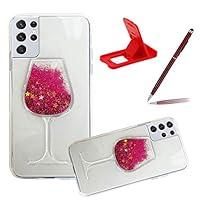 Algopix Similar Product 8 - Herzzer 3D Glitter Clear Case for
