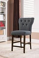 Algopix Similar Product 5 - HomeRoots Counter Height Chair Gray