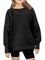 Algopix Similar Product 13 - Yoklass Girls Casual Sweatshirt Crew