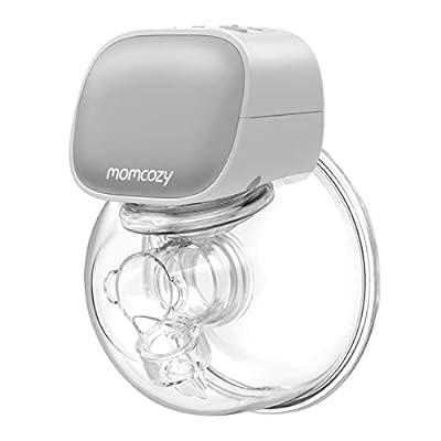 MOMCOZY Wearable Breast Pump, 24mm Hands Free Electric Breast Pump