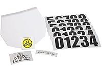 Algopix Similar Product 12 - Strider- Number Plate Kit with Stickers