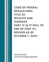 Algopix Similar Product 10 - Code of Federal Regulations Title 50