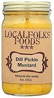 Algopix Similar Product 1 - LOCAL FOLK FOODS Dill Pickle Mustard 8