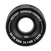 Algopix Similar Product 18 - Notch X-Ring Medium 20mm x 14mm, Black