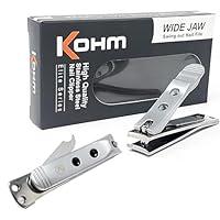 Algopix Similar Product 2 - Kohm Curved Blade Edge Nail Clipper