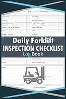 Algopix Similar Product 13 - Daily Forklift Inspection Checklist Log