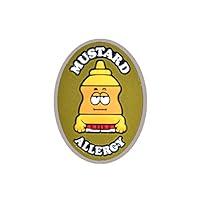 Algopix Similar Product 3 - AllerMates Kids Medical Charm  Mustard