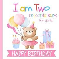 Algopix Similar Product 12 - I am Two Birthday Coloring Book for