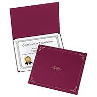Algopix Similar Product 10 - Oxford Certificate Holders Burgundy
