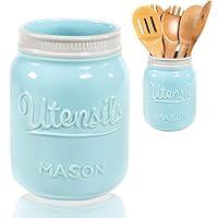 Algopix Similar Product 20 - Wide Mouth Mason Utensil Holder  Large