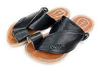 Algopix Similar Product 10 - Mens Black Leather Handmade Sandals 