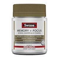 Algopix Similar Product 16 - Swisse Ultiboost Memory  Focus