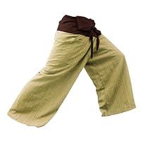 Algopix Similar Product 19 - SUMALEE 2 TONE Thai Fisherman Pants