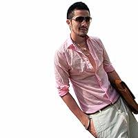 Algopix Similar Product 15 - Orfilaly Mens Casual Cotton Shirts